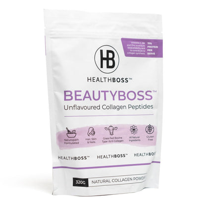 Beauty Boss Unflavoured Bovine Collagen Peptides